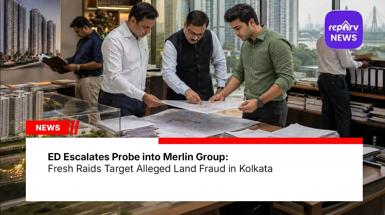 ED Escalates Probe into Merlin Group: Fresh Raids Target Alleged Land Fraud in Kolkata